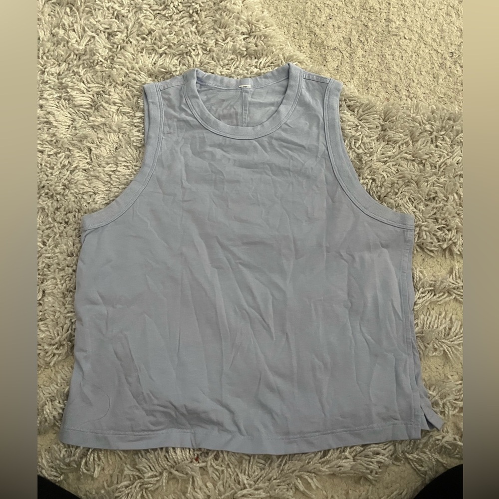 Lululemon cotton blend tank top